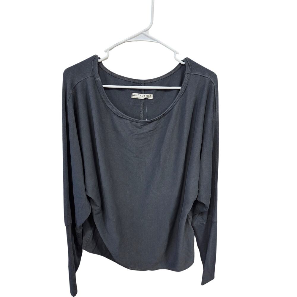NWT Black Lola Off-The-Shoulder Long Sleeve - We the Free - XL